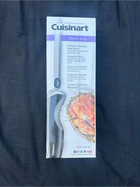 Cuisinart Electric Knife in Silver and Black